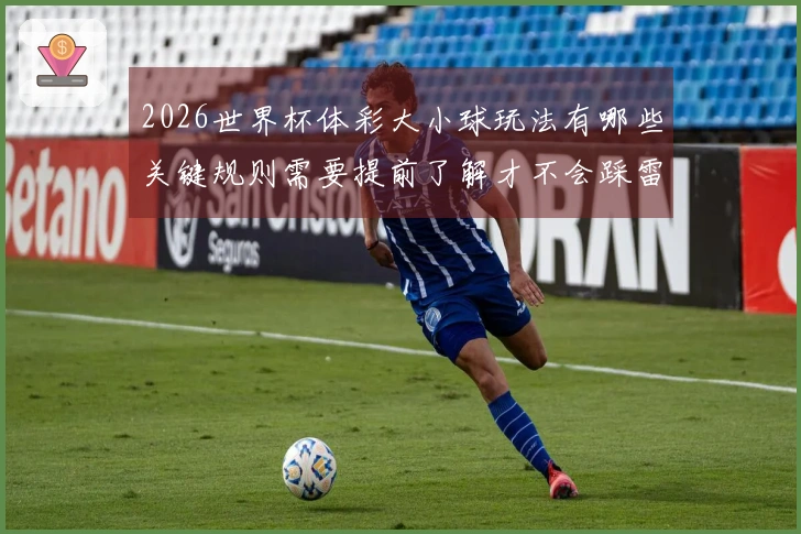 2026世界杯体彩大小球玩法有哪些关键规则需要提前了解才不会踩雷