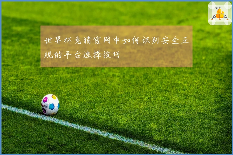 世界杯竞猜官网中如何识别安全正规的平台选择技巧